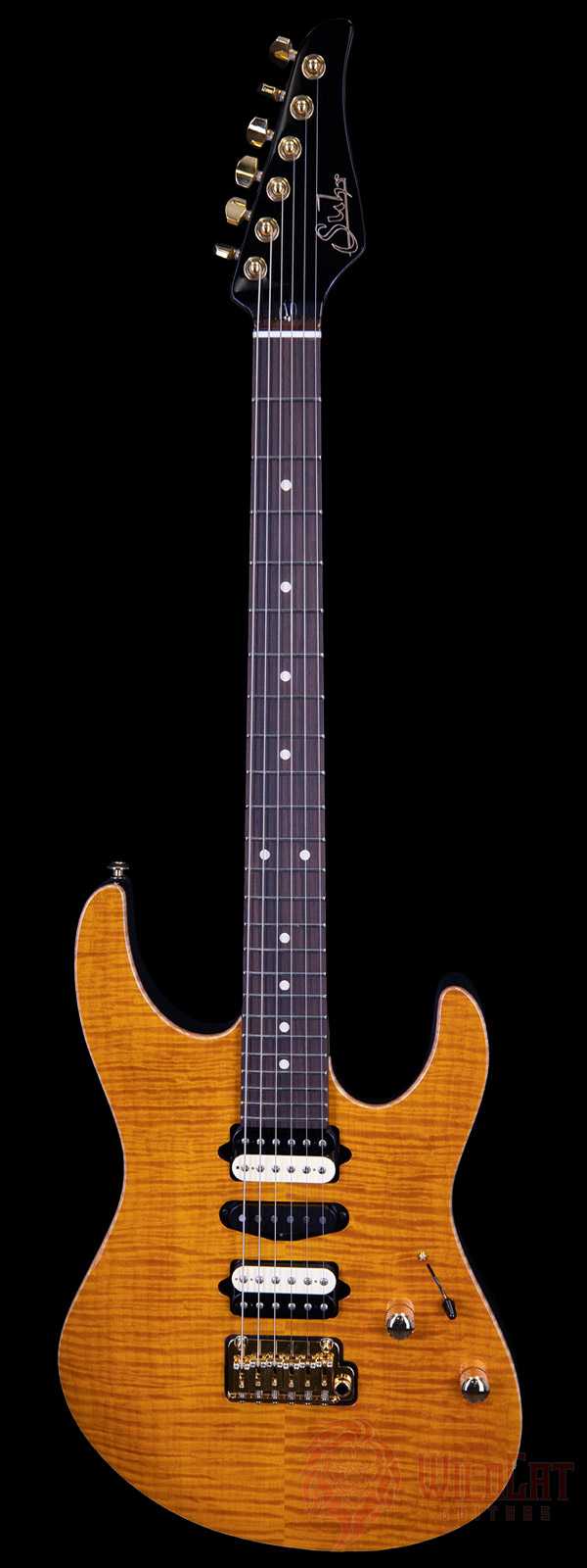 Suhr Custom Modern Trans Caramel Roasted Maple Neck