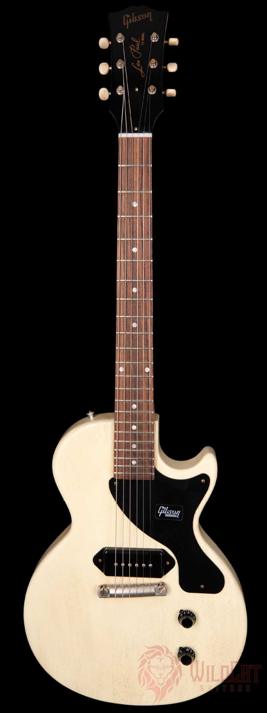 slijtage Verandert in ader Gibson Custom Shop VOS 1957 Les Paul Jr TV White - WildCat Guitars