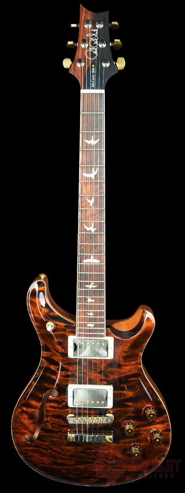 PRS Wood Library McCarty 594 Brazilian Board Copperhead Quilt