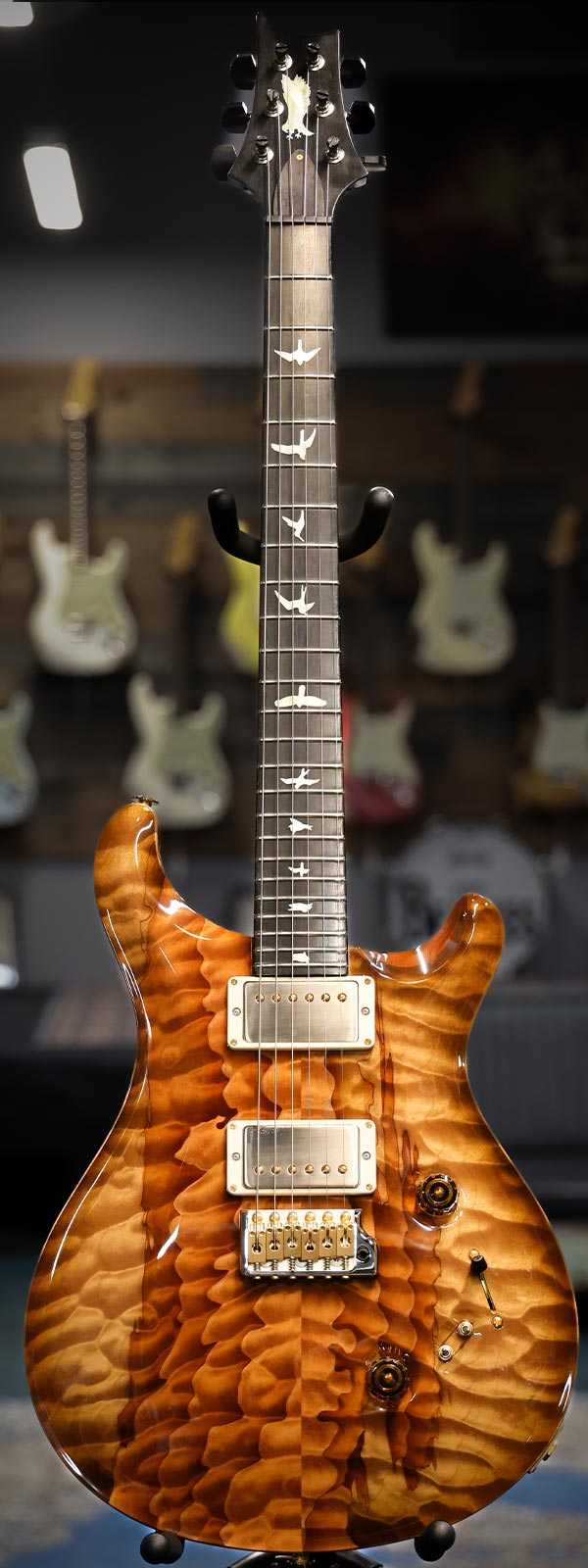 PRS Private Stock 8510 Custom 2408 Roasted Top and Neck Natural Gloss