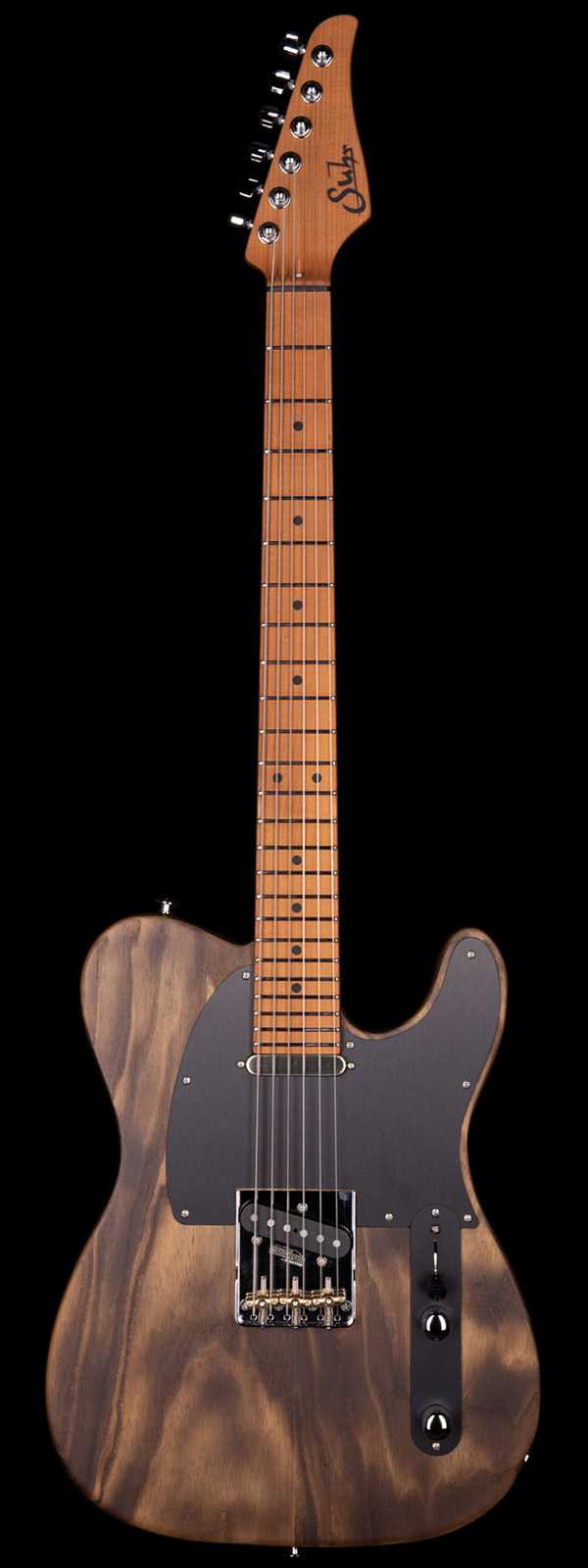 Suhr Andy Wood SS Modern T Whiskey Barrel Finish