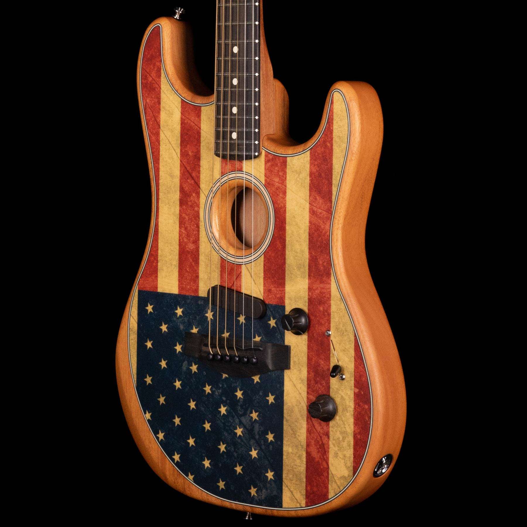 Fender Limited Edition American Acoustasonic Stratocaster American Flag