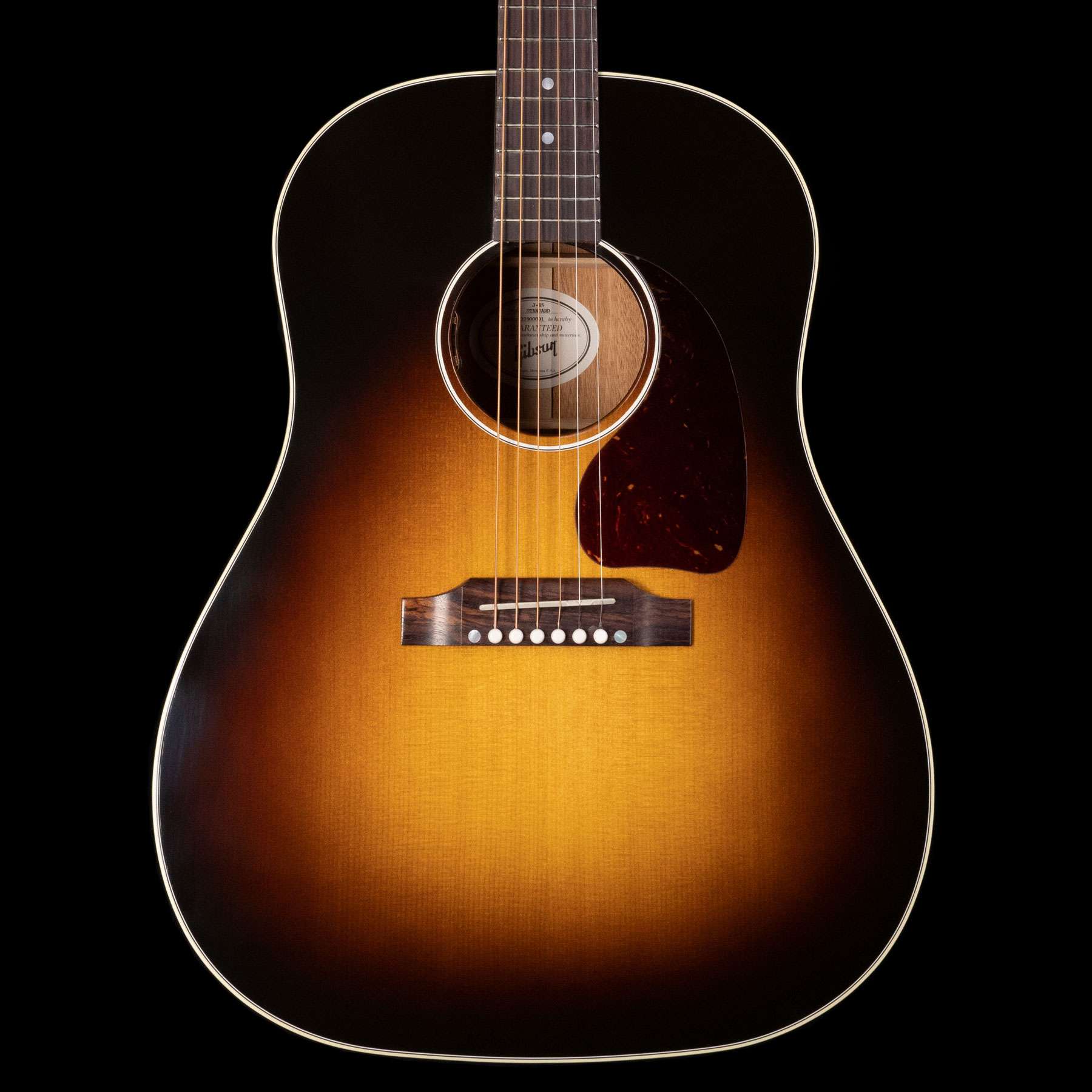 Gibson J 45 Standard Acoustic Electric Vintage Sunburst Wildcat Guitars