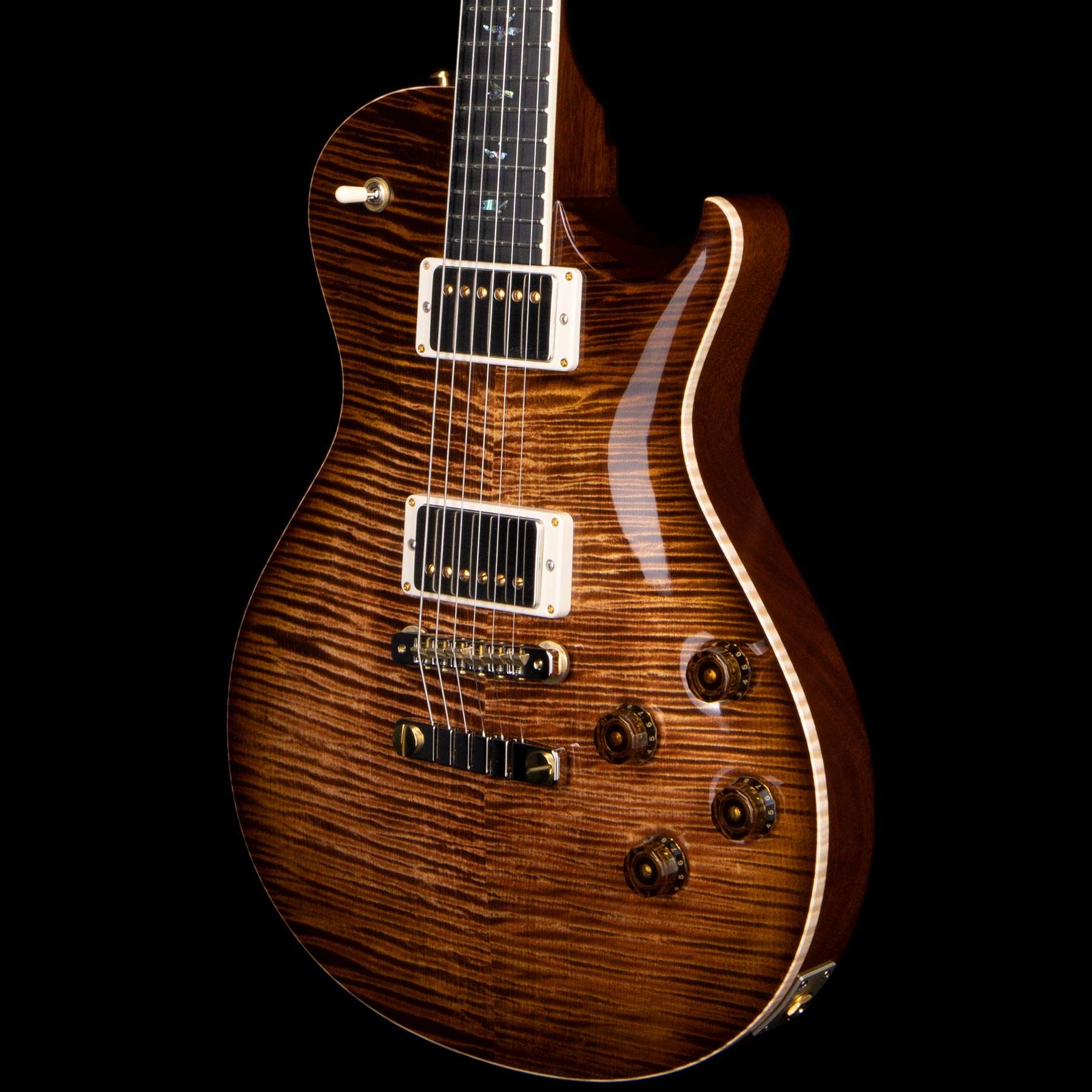 PRS McCarty Singlecut 594 Artist Flame Top Hybrid Package Copperhead Burst