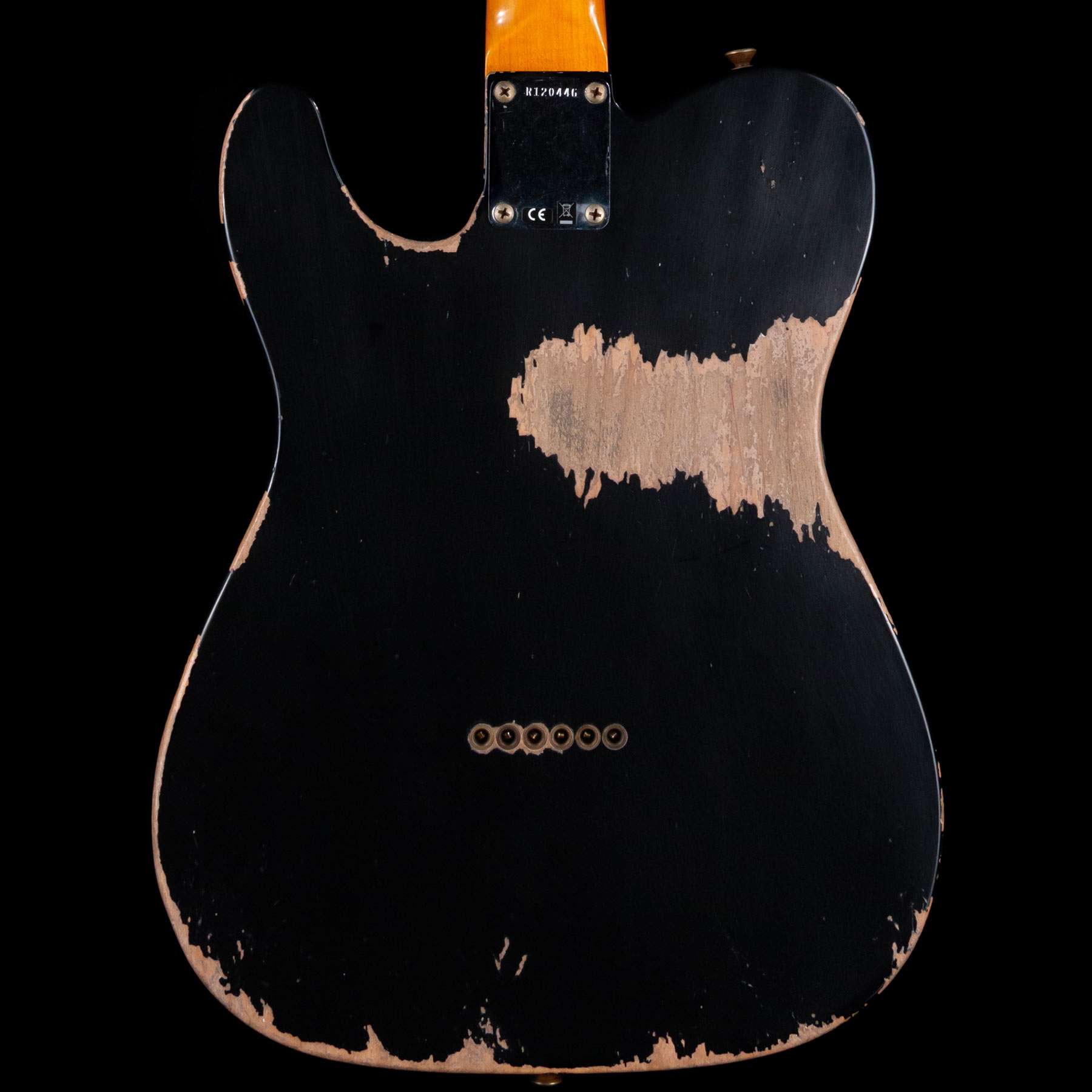 Fender Custom Shop 1963 Telecaster Heavy Relic Rosewood Board Black