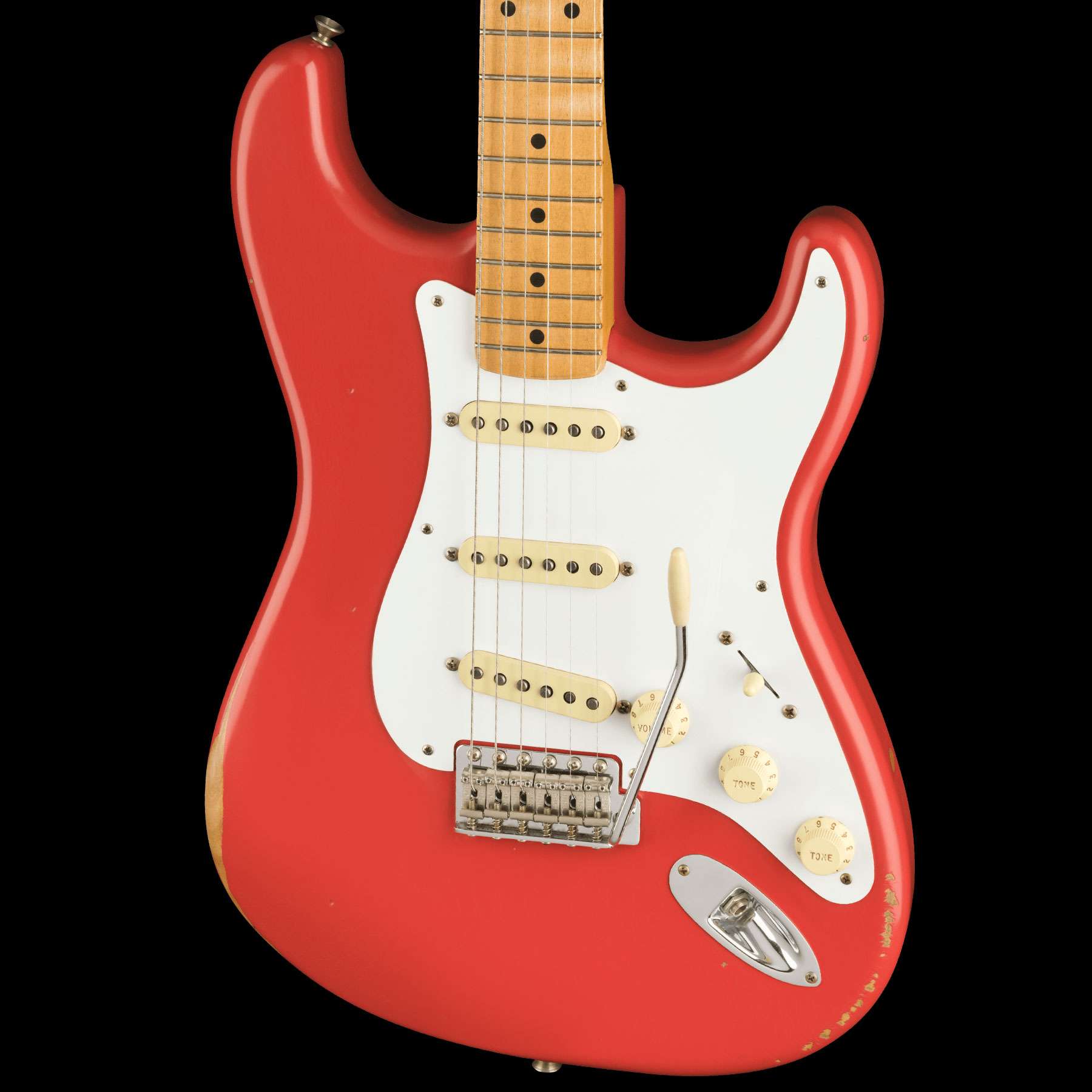 Fender Vintera Road Worn '50s Stratocaster Fingerboard Fiesta Red - WildCat Guitars