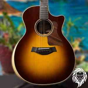 Taylor Custom GA Grand Auditorium Venetian Cutaway Tobacco Sunburst 1211011186