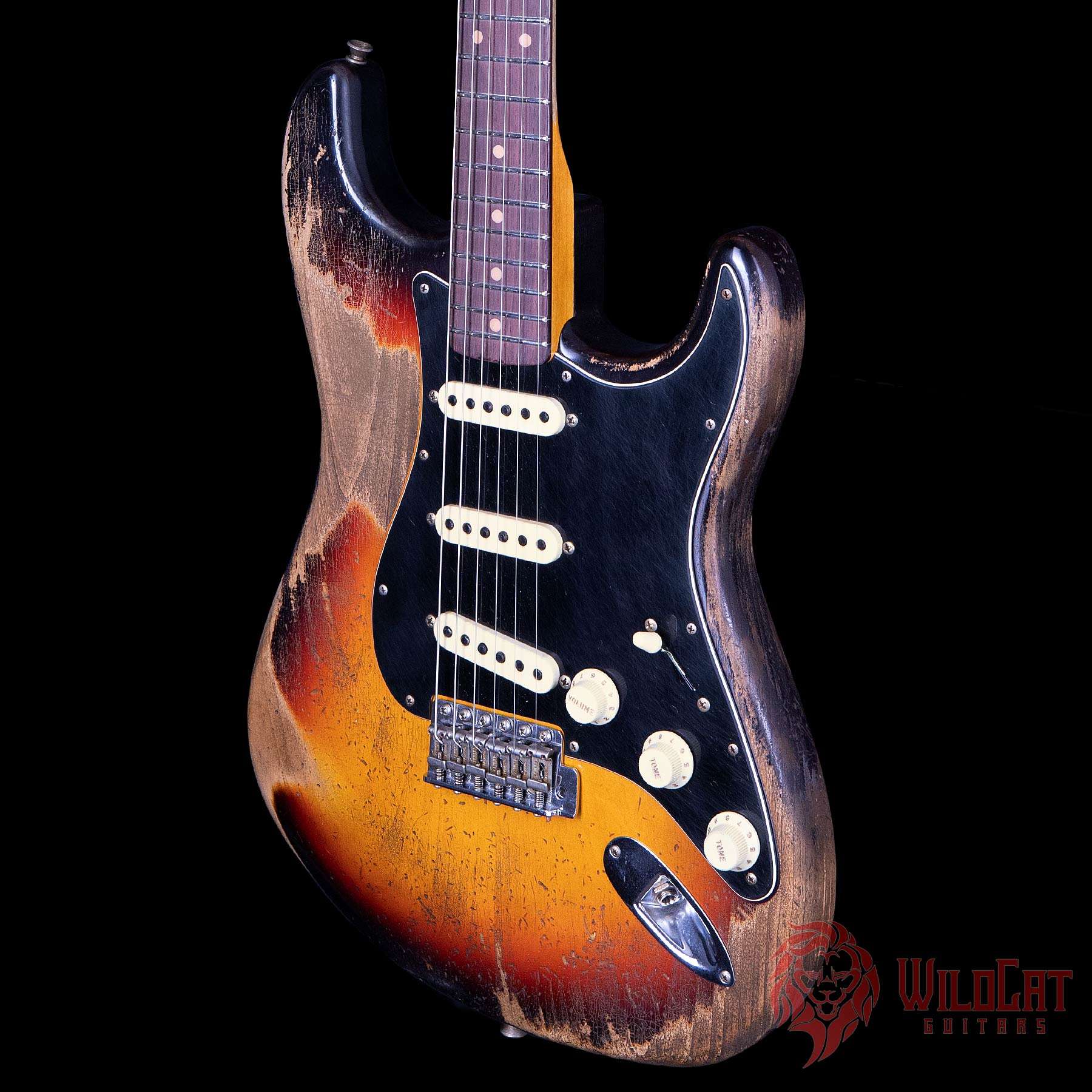 Fender Custom Shop Masterbuilt Kyle McMillin 1960 Stratocaster 3-Tone  Sunburst Heavy Relic